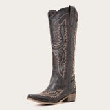 Josie - Bold Embroidered Cowgirl Boots with Western Charm