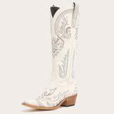 Aurelia - Rhinestone Embellished Cowgirl Boots with Sparkling Elegance