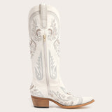 Aurelia - Rhinestone Embellished Cowgirl Boots with Sparkling Elegance