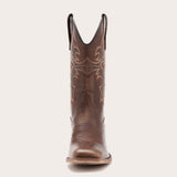 Women's Square Toe Embroidered Cowgirl Boots - Stitched Elegance