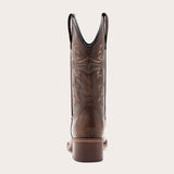 Women's Square Toe Embroidered Cowgirl Boots - Stitched Elegance