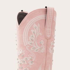 Aurelia - Rhinestone Embellished Cowgirl Boots with Sparkling Elegance