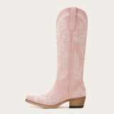 Aurelia - Rhinestone Embellished Cowgirl Boots with Sparkling Elegance