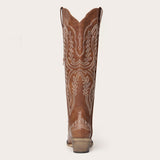 Josie - Bold Embroidered Cowgirl Boots with Western Charm