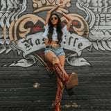 Rosemary - Burgundy Embroidered Cowgirl Boots with Intricate Stitching