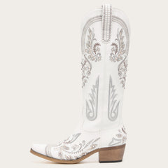 Aurelia - Rhinestone Embellished Cowgirl Boots with Sparkling Elegance